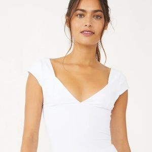 Free People White Camisole Top